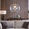 Jamie Young Company 1-Light Blown Glass Pendant Ceiling Light Fixture - 6.5' - Antique Brass Finish
